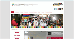 Desktop Screenshot of metrovalencia.gob.ve