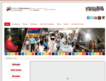 Tablet Screenshot of metrovalencia.gob.ve